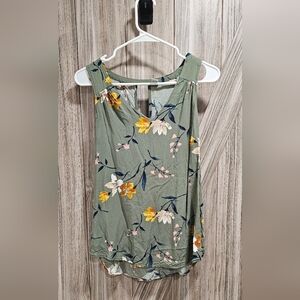 Floral Sleeveless Top